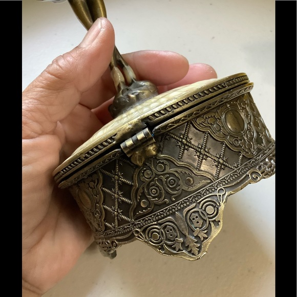 Vintage Bronze Gilded Ormolu Ballerina Music Box - Picture 10 of 14